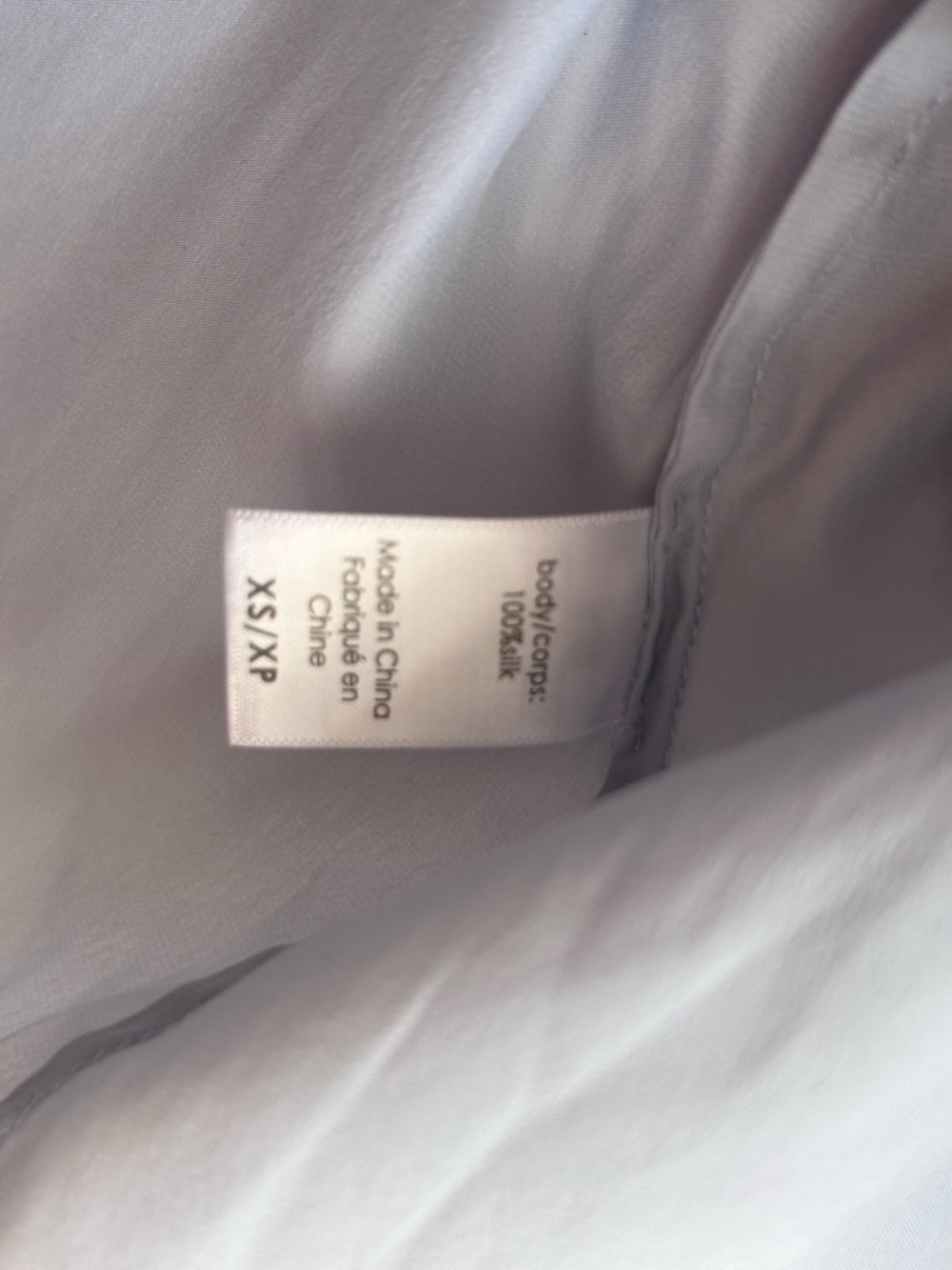 100% Silk Light Blue Women's Short Sleeve Pajama Set - Soft Lounge Top & Shorts - Picture 5 of 6